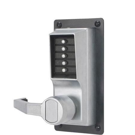 KABA kaba: Exit Trim Lock with Lever, No Key Override, LH KABA-LLP101026D41